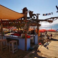 Photo de france - La plage de la Roquille et le Mango's Beach Bar